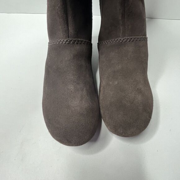 Patagonia Maha Espresso Brown Suede Slouchy Boots - Picture 2 of 6